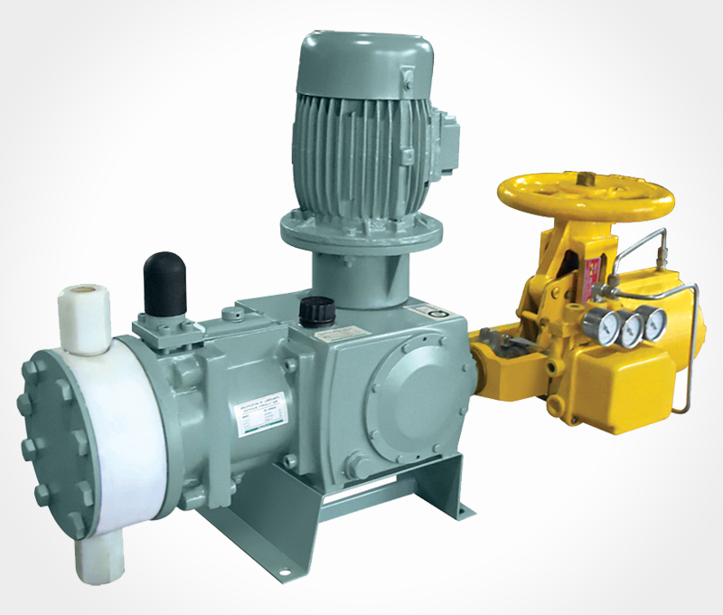 Pump with Pneumatic Actuator